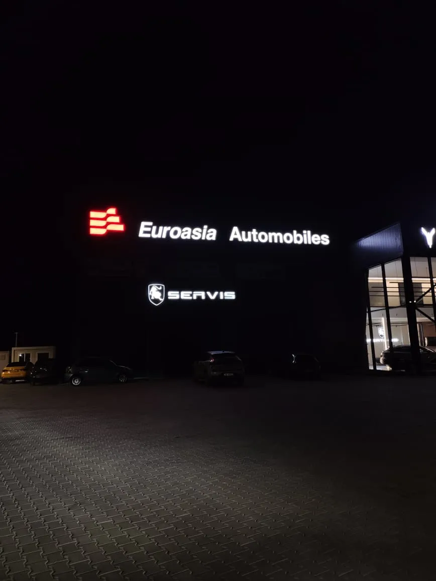 Premium automotive showroom