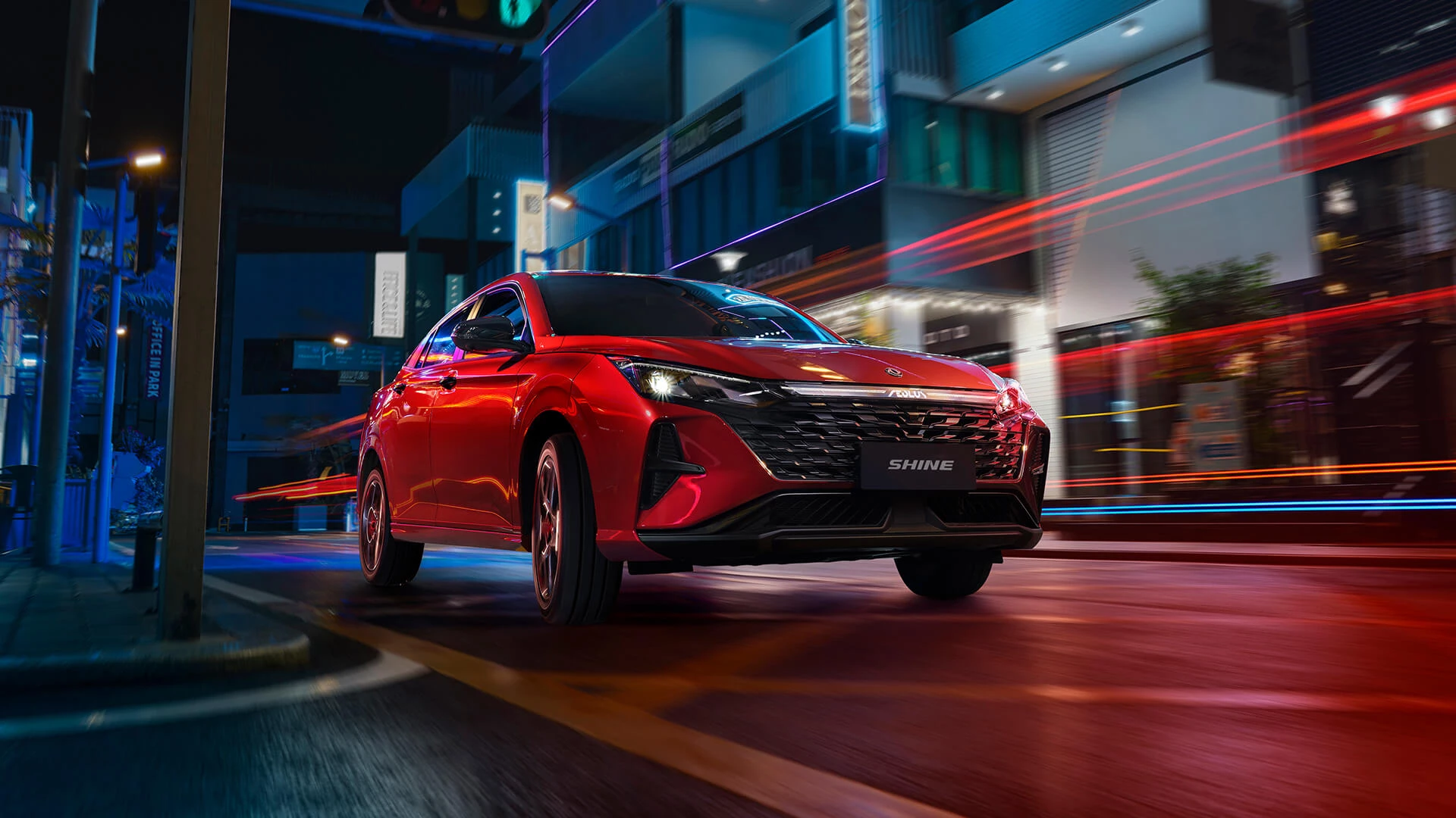 Dongfeng Shine GS electric vehicle showcase